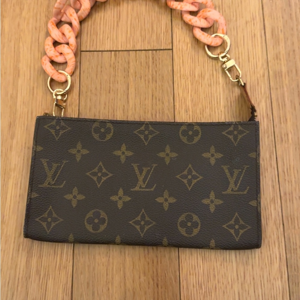 Louis Vuitton Brown Monogram Accessory Pouch - Picture 3 of 9